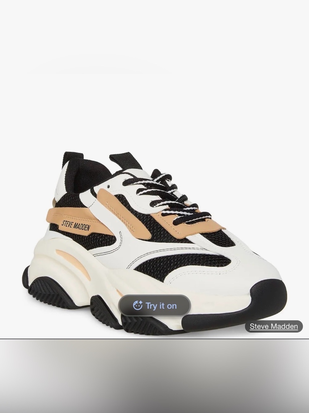 Steve Madden Women's Possession Lace-Up Sneakers